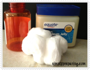 Cotton Ball Fire Starters