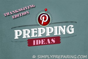 thanksgiving prepping pinterest ideas