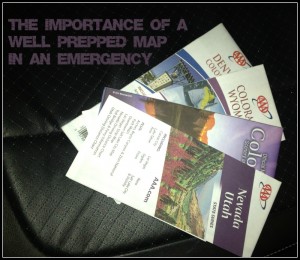 Printed maps as a part of your emergency and disaster planning 