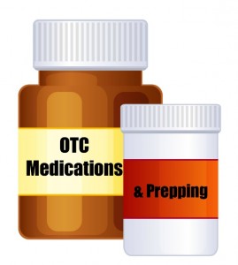 OTC Medications for prepping