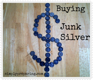 junk silver dollar sign