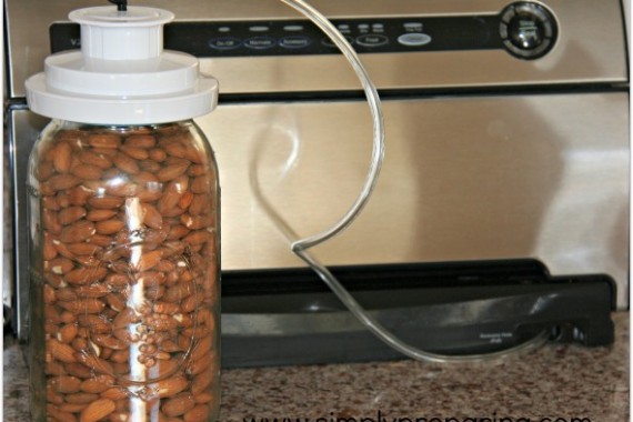 Vacuum Sealing Mason Jars | Food Storage