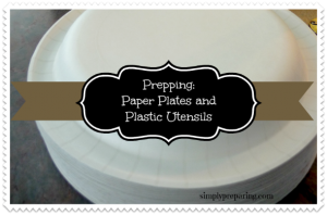paper plates for emergencies