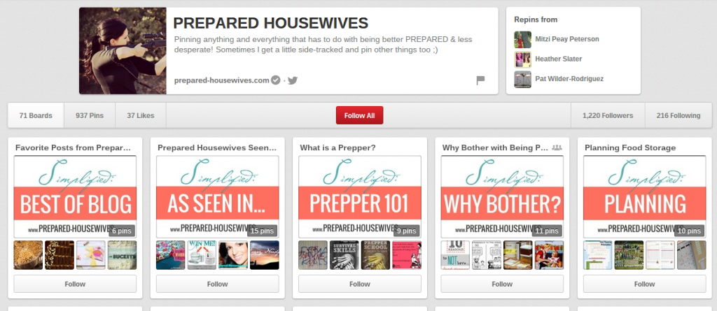 prepared housewives on pinterest