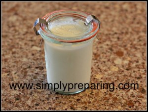 goat milk yogurt start