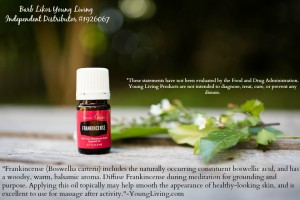 Oils for Prepping: Frankincense essential oil