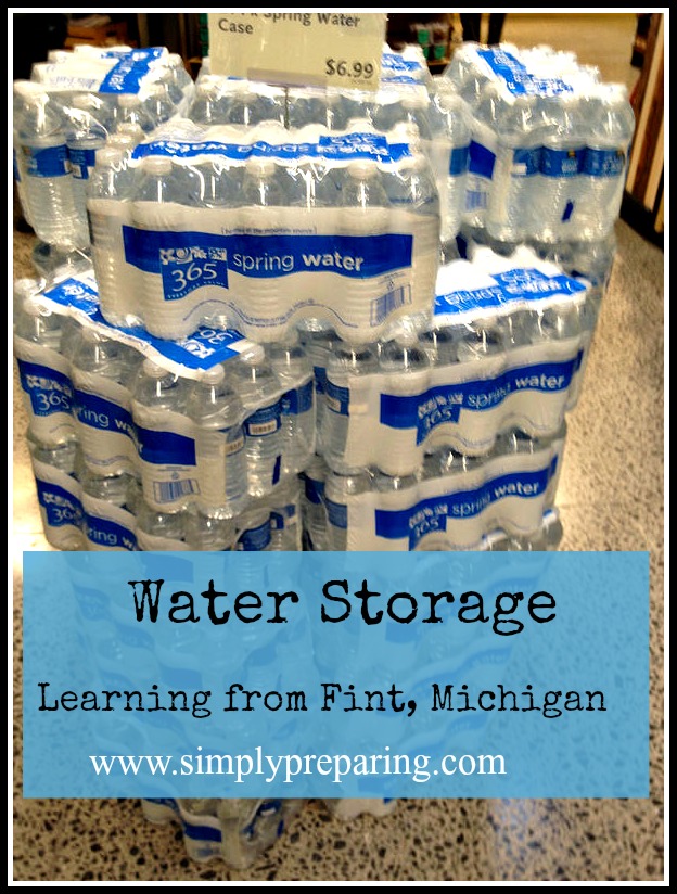 Creating and Storing an Emergency Water Supply