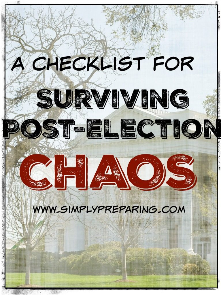 Post-Election Survial: What you need to know!