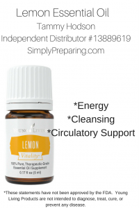Lemon Essential Oil For Preppers