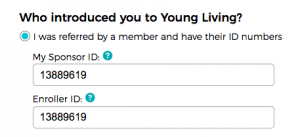 Signing Up For Young Living Essential Oils With Simply Preparing!
