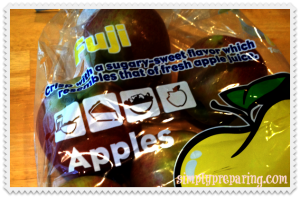5# bag of fuji apples