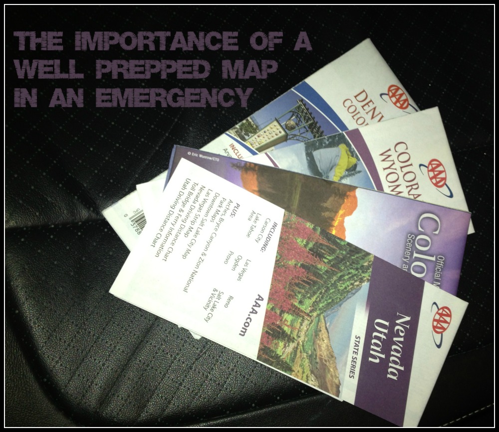 Printed maps as a part of your emergency and disaster planning