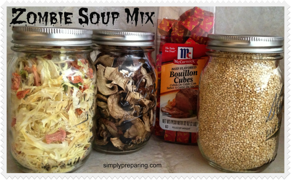 Homemade Dry Soup Mix for Making Soup in an Emergency