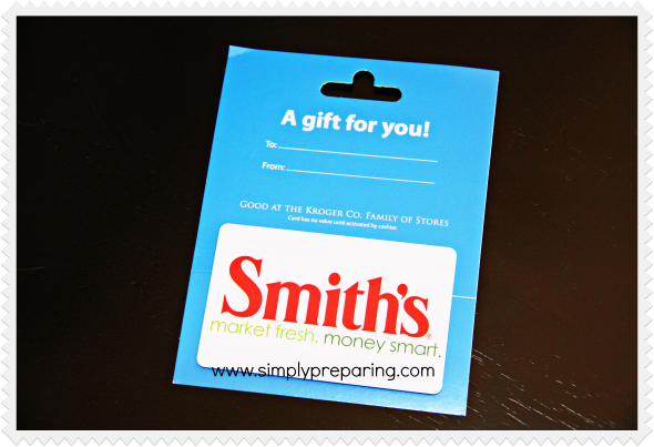 Smith S Grocery Store Gift Card Simply Preparing