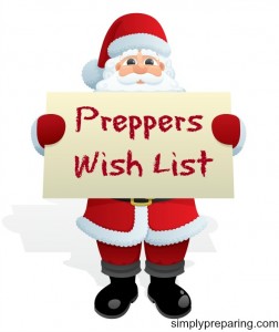 Preppers Wish List