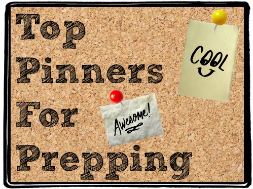 Top Pinners for Prepping on Pinterest