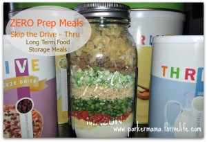 Learn to cook with food storage