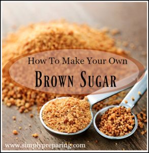 Let me show you how to make your own brown sugar!