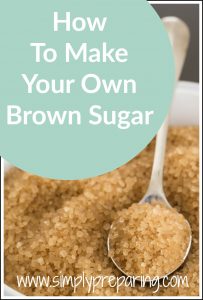 How to make brown sugar for baking desserts and sweets. You can even use this recipe for your DIY body scrubs, and natural products.
