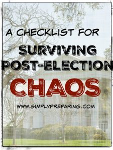 Are you prepared for post-election chaos?