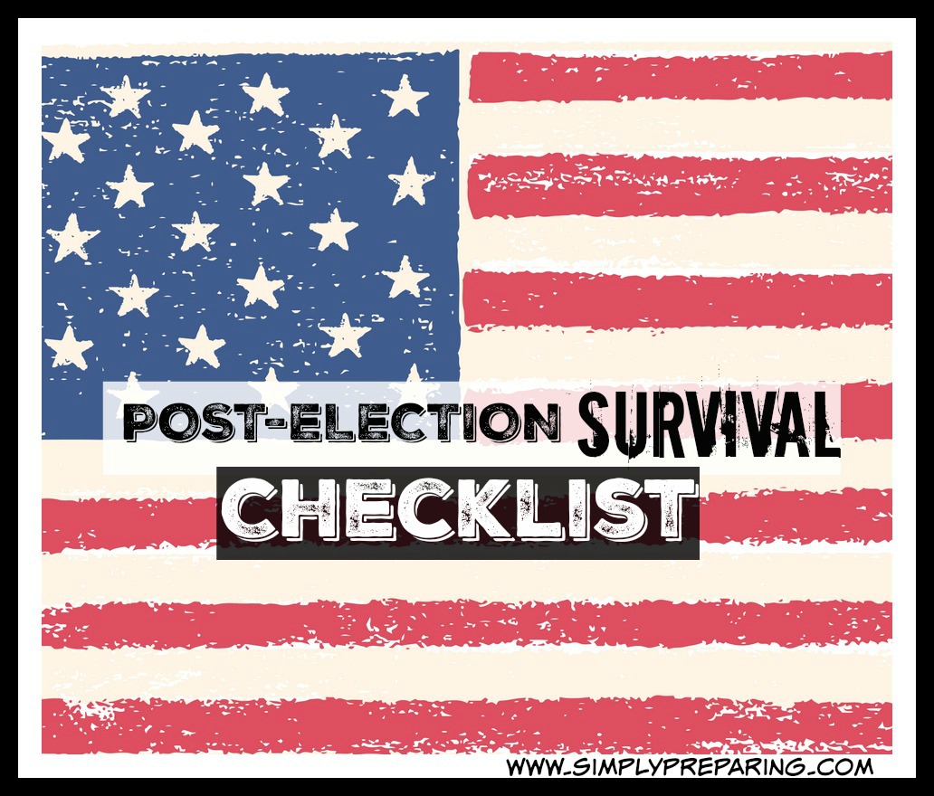 A checklist to prepare for post-election survival