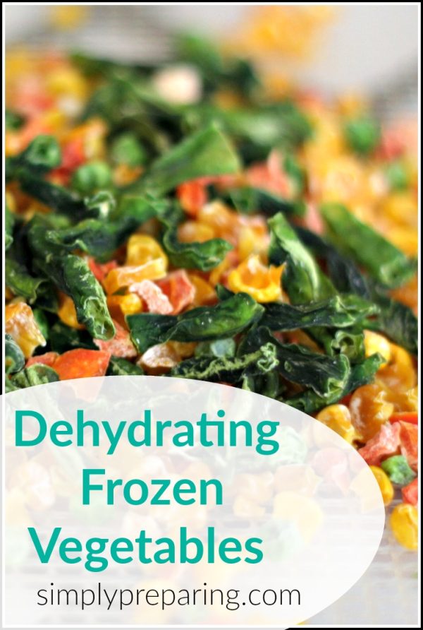 Dehydrating Frozen Vegetables Simply Preparing