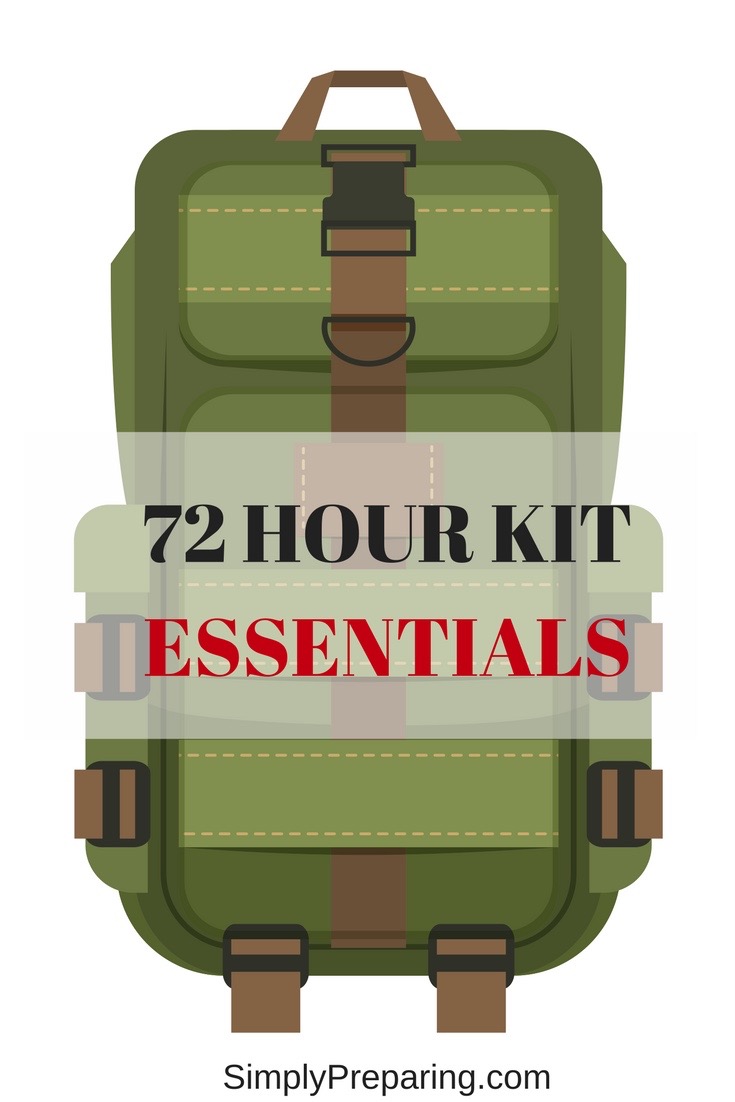 72 Hour Kit Essentials