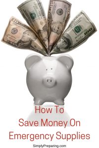 How To Save Money On Emergency Supplies
