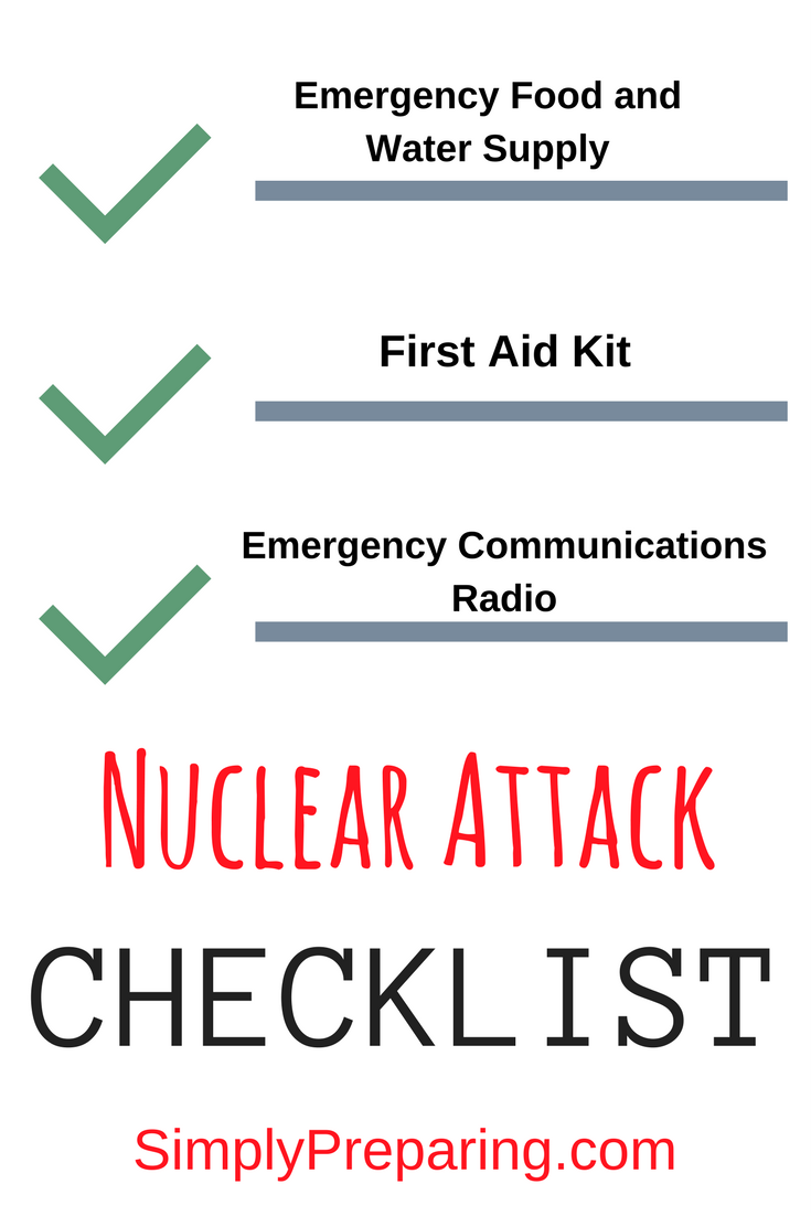 A Checklist to Survive a Nuclear Attack