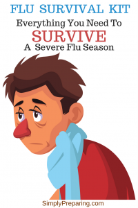 Flu Preparedness Supplies and Survival Kit