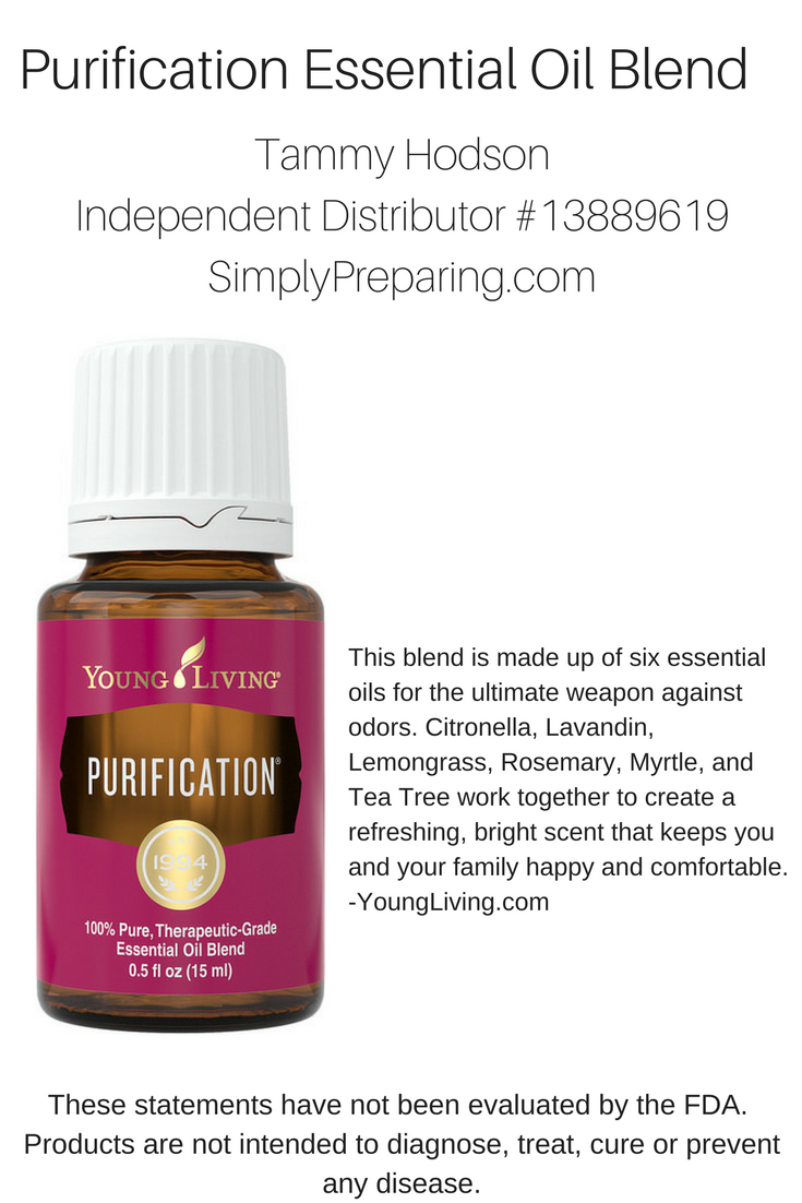 Purification Essential Oil BlendTammy HodsonIndependent Distributor