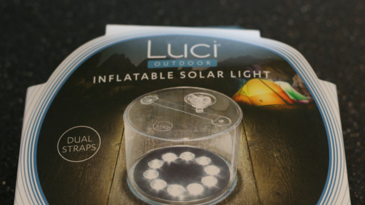 luci survival solar air lantern