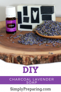 Lavender Charcoal Soap DIY Recipe