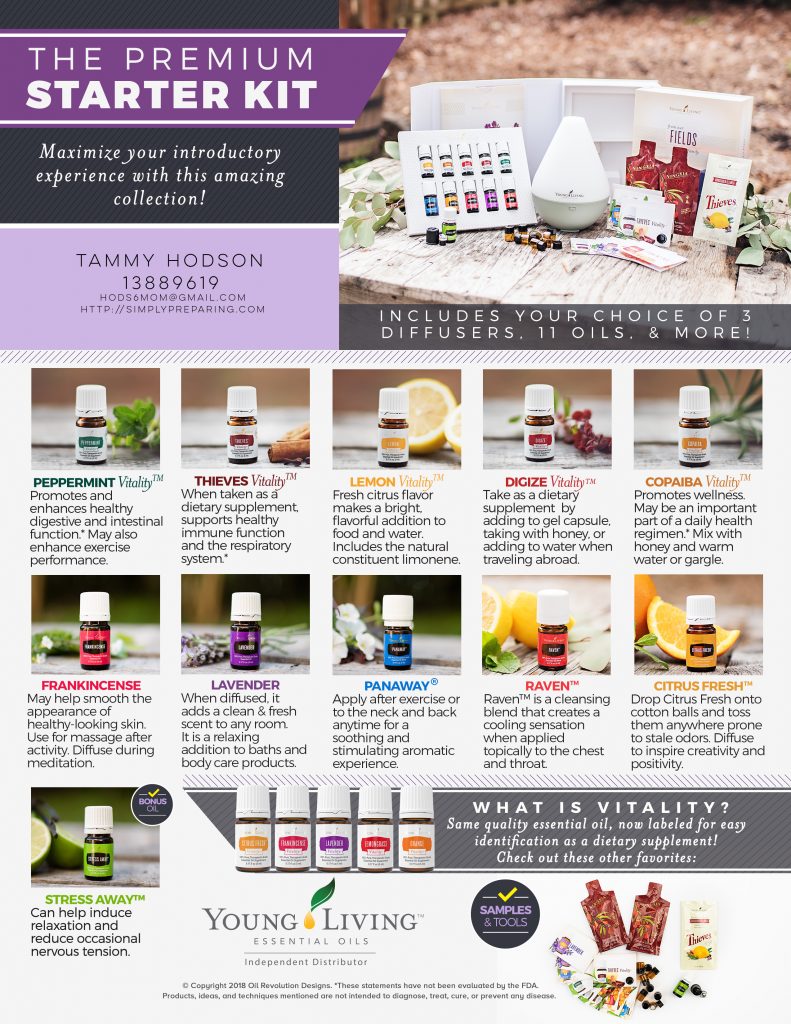 How to Order Young Living Premium Starter Kit