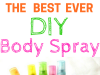 DIY Body Spray With Stress Away Essential Oil Blend