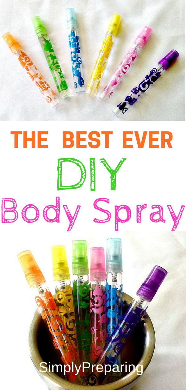 DIY Body Spray with Essential Oils