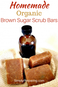 Organic Brown Sugar Scrub Bar