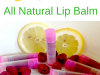 DIY Raspberry Lemonade Lip Balm