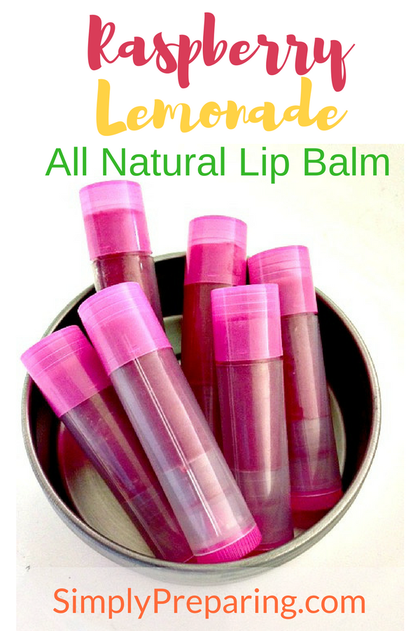 Raspberry Lemonade Lip Balm