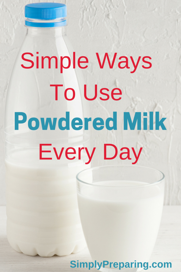 Everyday Uses For Powdered Milk Food Storage - Simply Preparing