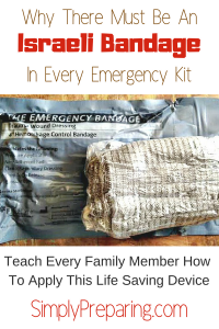 Why There Must Be An Israeli Bandage In Every Emergency Kit